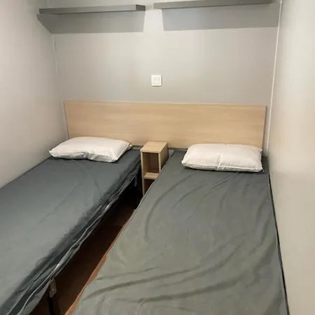 مكان تخييم Mobil-home 3 Etoiles 6 Couchages Climatise Avec Piscine Chauffee آجد